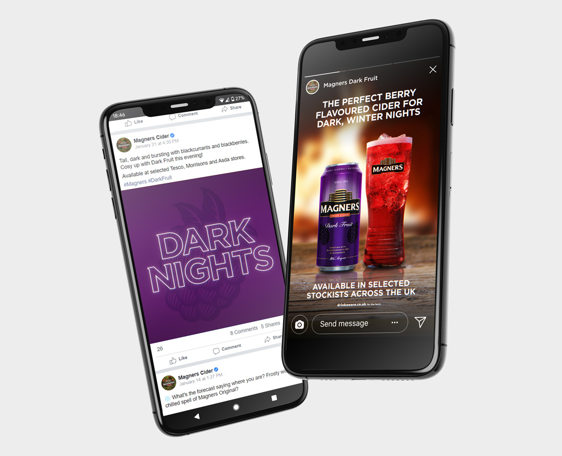 Social media for Magners